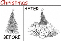 christmas before and after