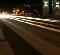 lane avenue bridge - cars