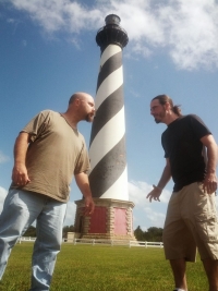 shawn, matt, lighthouse