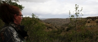 Jenny in Badlands