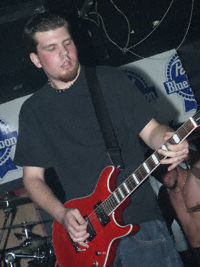 Rock Musician Art Fall Guitarist