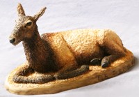 elk cow sculpture