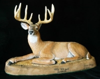 whitetail sculpture