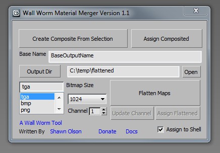 Material Merger UI