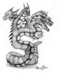 Five Dragons Sketch