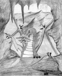 Dragon Cave Sketch
