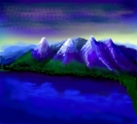 Mountains Pocket PC Art