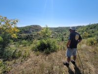 Delwin on a Hike