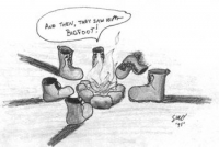 Boot Camp Cartoon